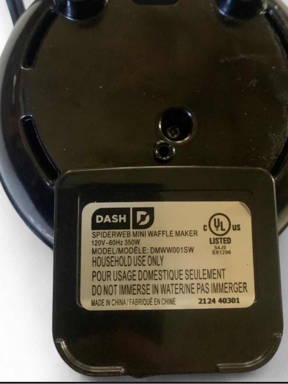 Dash Spiderweb Mini Waffle Maker - Picture 6 of 10